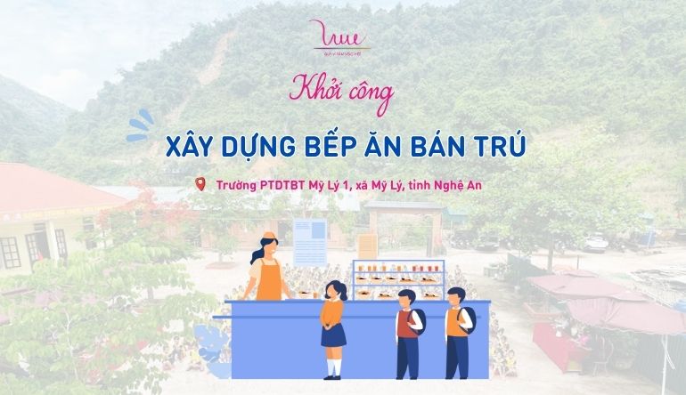 Khởi công xây dựng bếp ăn bán trú tại Trường PTDTBT Tiểu học Mỹ Lý 1